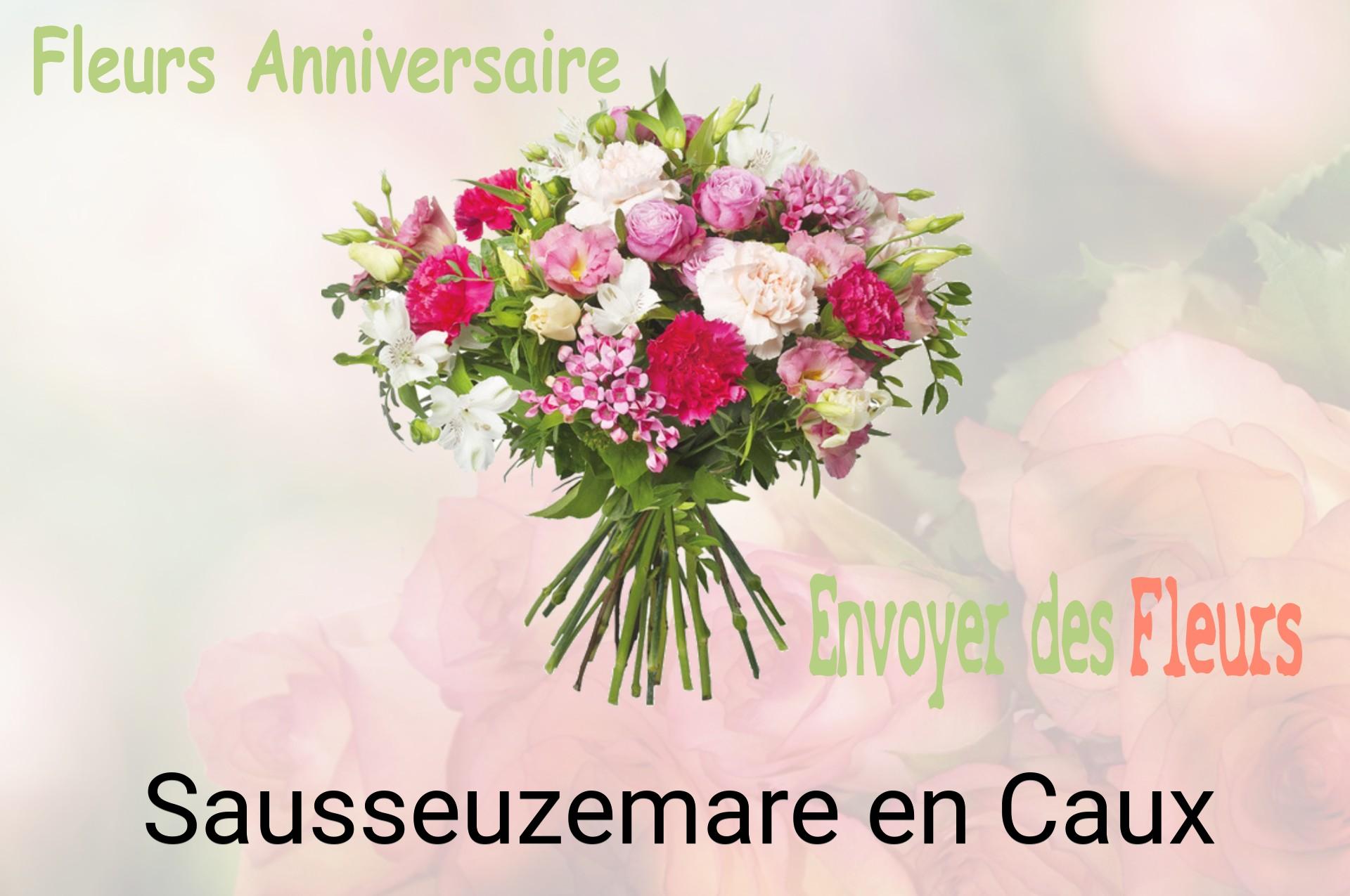 Bouquet de fleurs d’anniversaire livré à Sausseuzemare-en-Caux